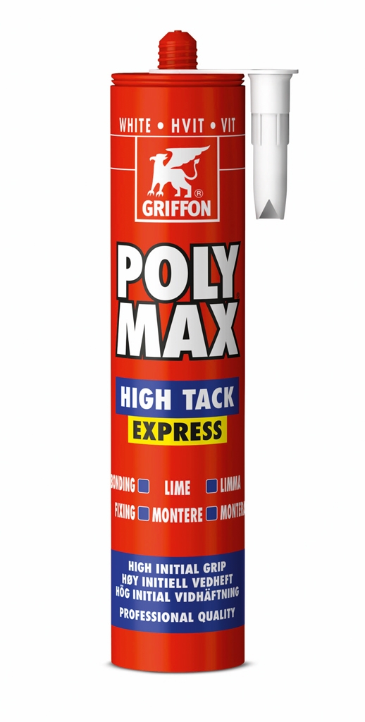 Griffon Poly Max High Tack Express White Griffon Poly Max High Tack Express White