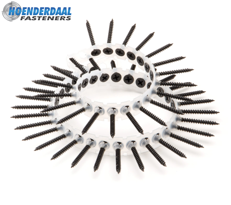 Gipsplaatschroef Fijn op band 3.5X35 Gefosf. PH-2 (1000x) Hoenderdaal