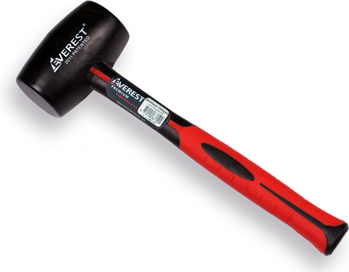 Everest Rubberhamer 1000g met Fiberglassteel