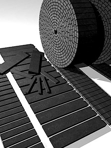 Combifit Spatieblokjes ZK 10x2x50 Combifit Spatieblokjes ZK 10x2x50