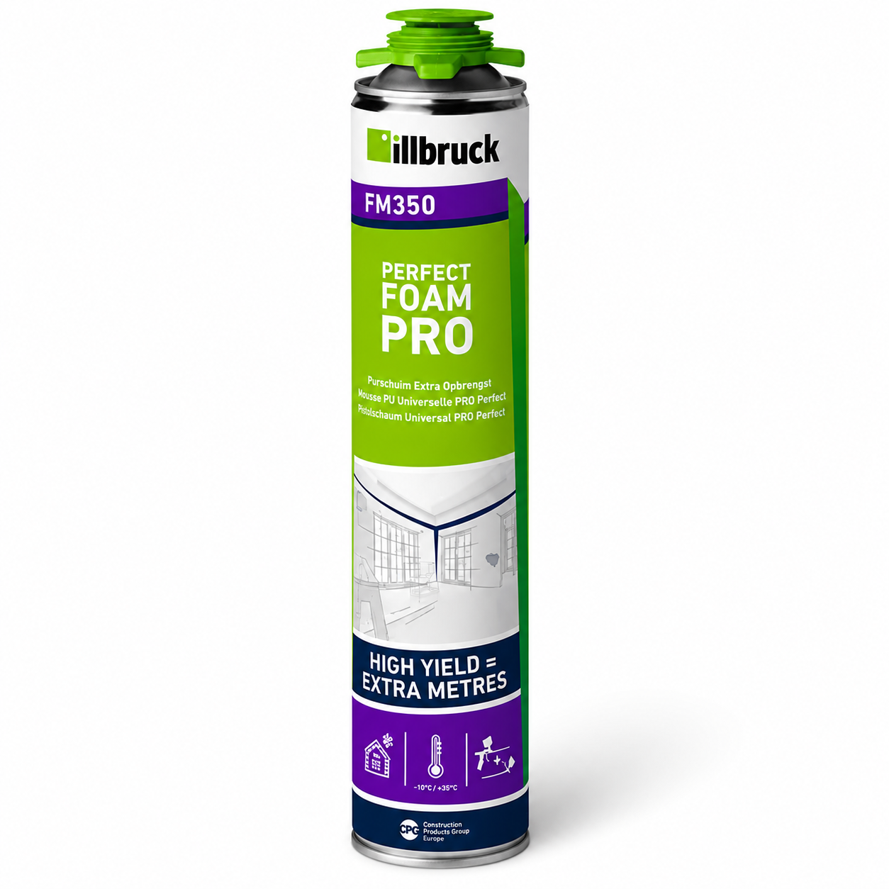 illbruck FM350 Perfect Foam Pro (Gunfoam) 880 ml