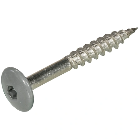 HPL Schroef 4.8x38 Stofgrijs RAL7037 RVS-A2 TX20 (100)