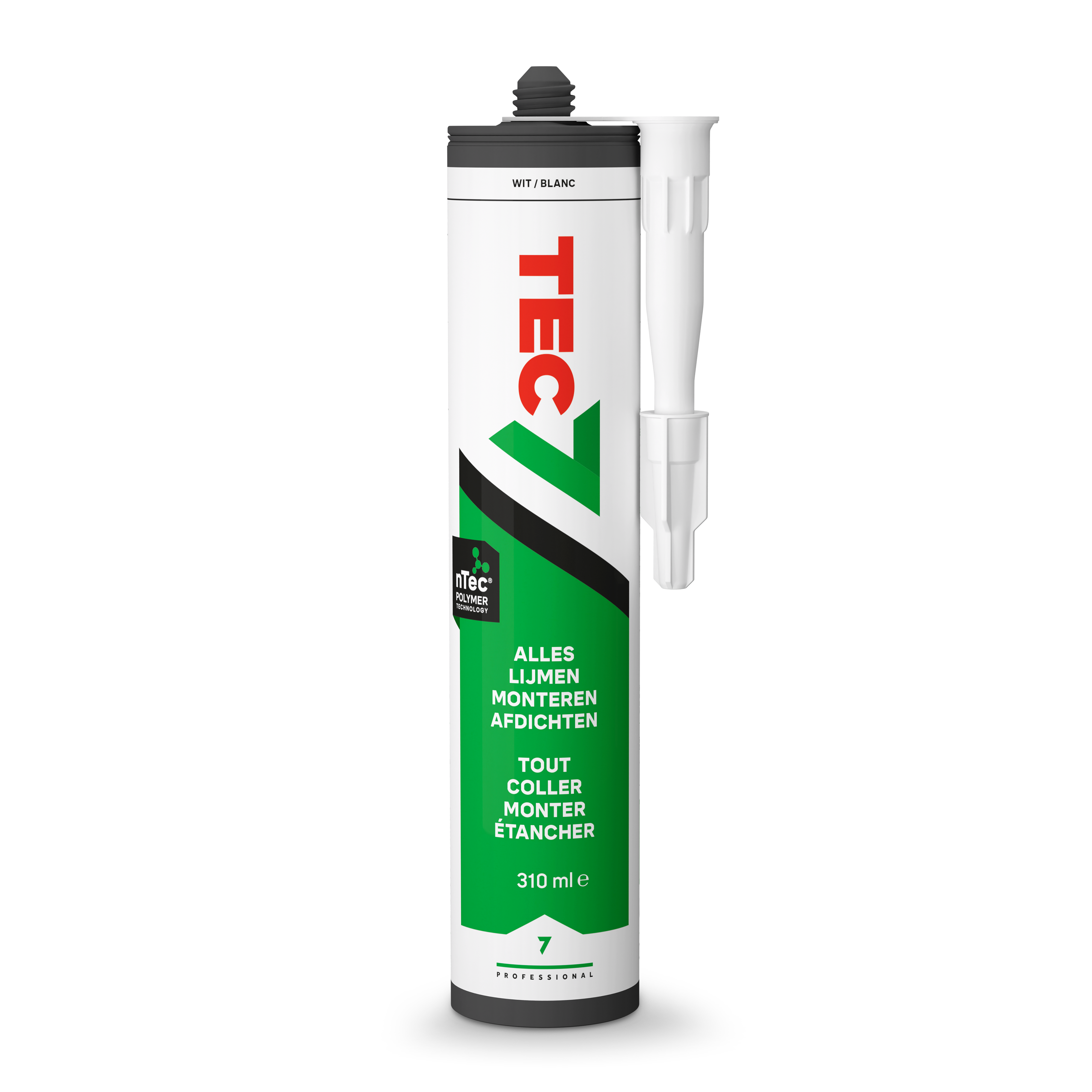 Tec7 Alles-in-1 Kit 310ml Wit Tec7 Alles-in-1 Kit 310ml Wit
