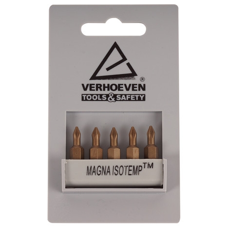 Magna IsoTemp Schroefbit Phillips PH2R set à 5 stuks