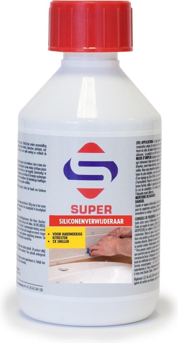 SuperCleaners Siliconen Verwijderaar 250ml