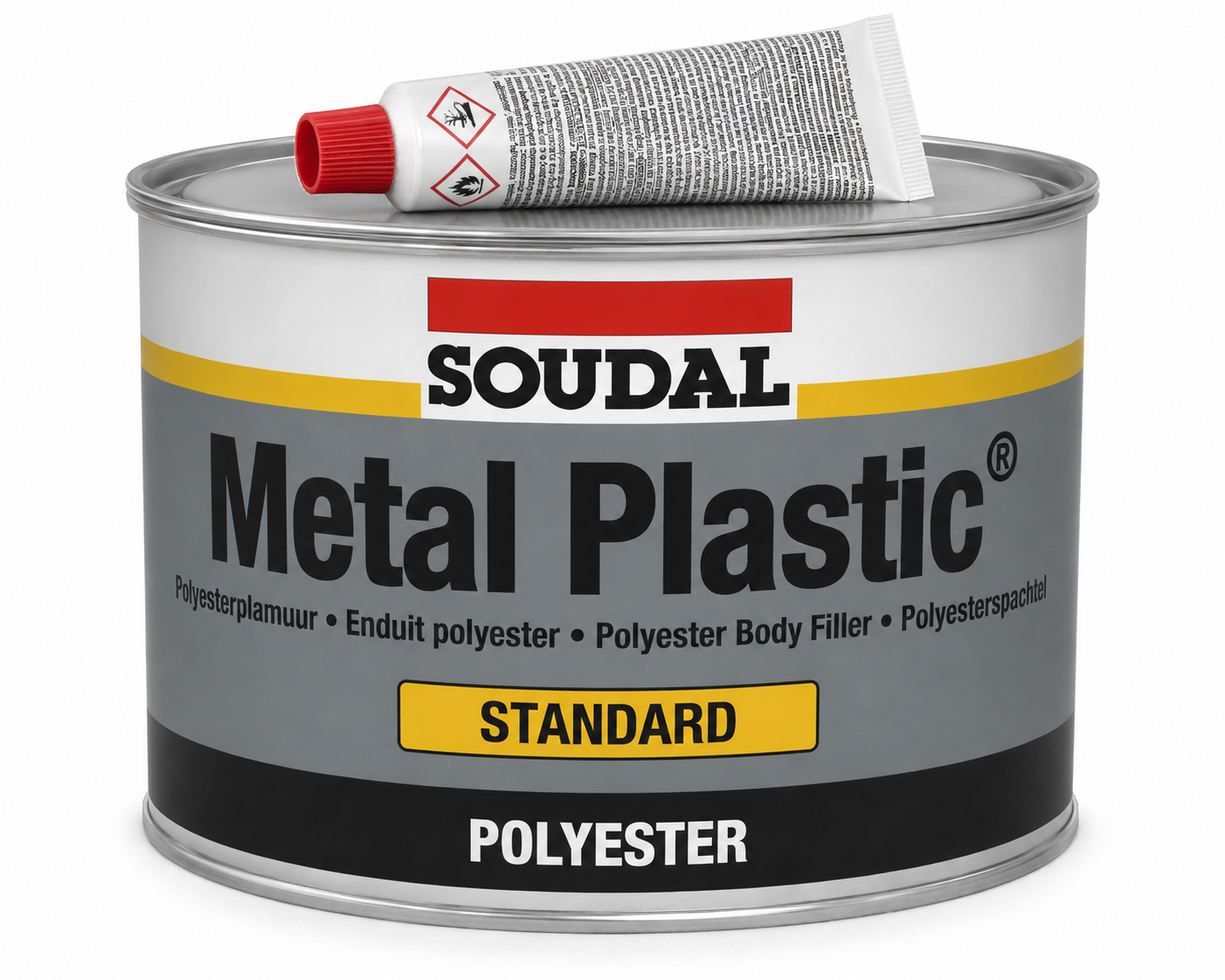 Soudal Metal Plastic Gray 2 kg