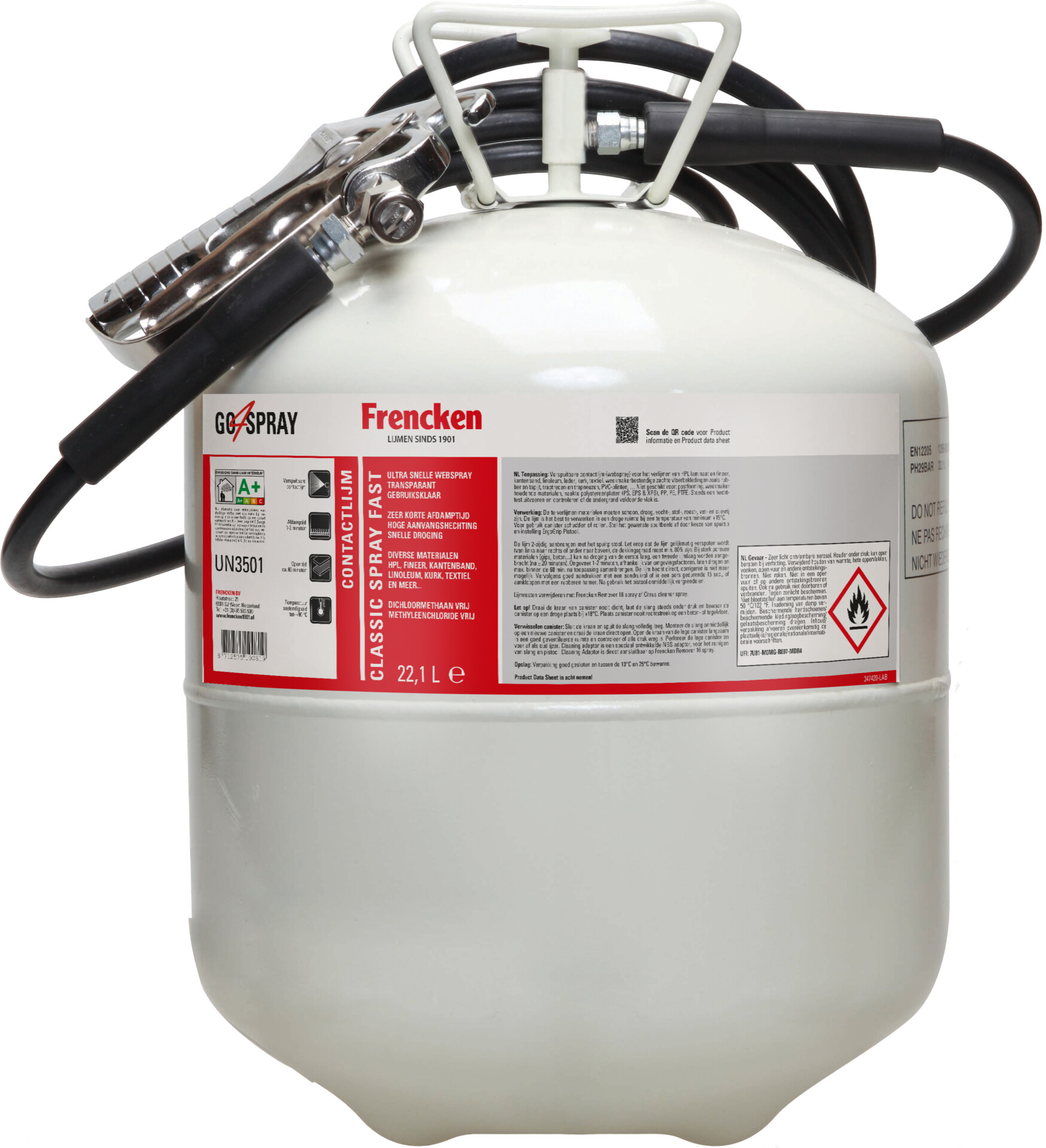 Frencken CS1329 Classic Spray Fast Startersset