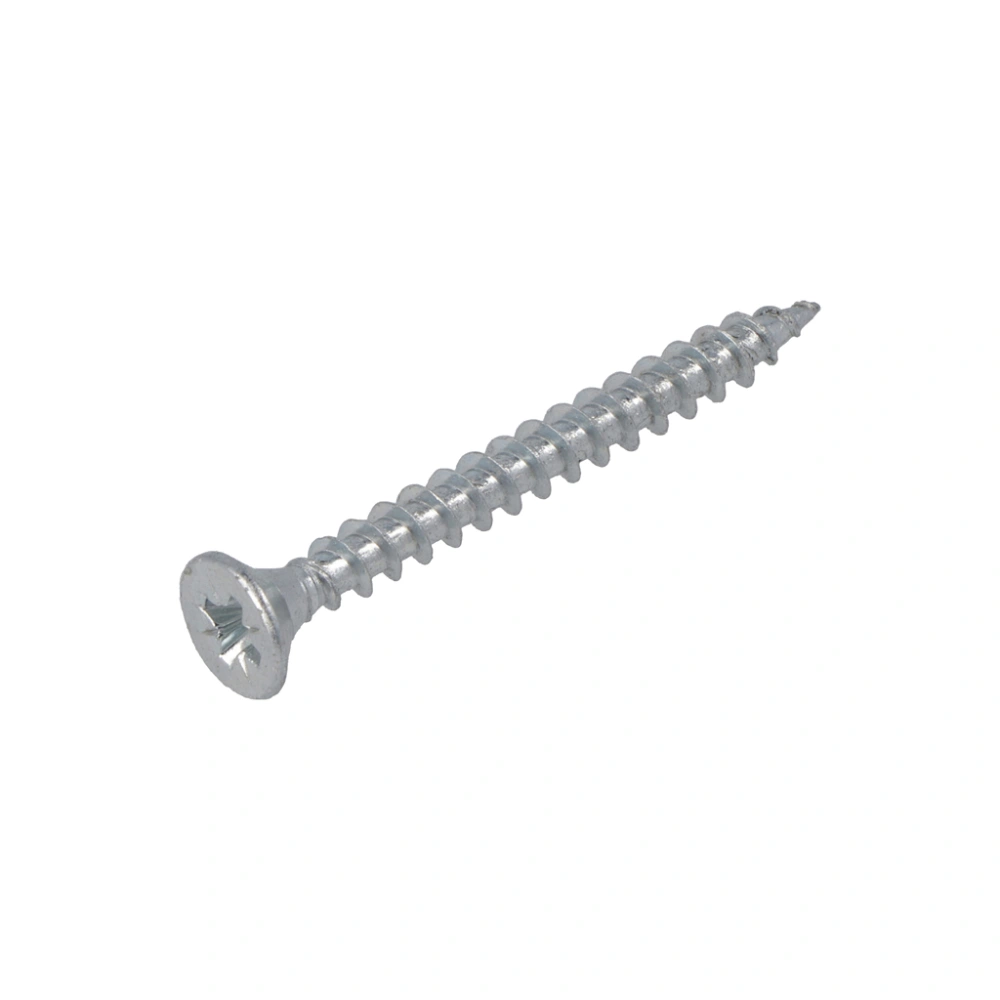 Spaanplaatschroef 4.5X30 Verzinkt PZ-2 Platkop Hoenderdaal (200)
