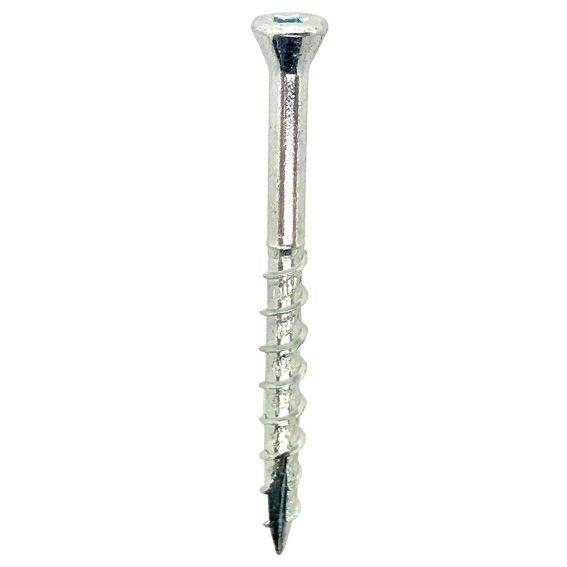 Woodies Glaslatschroef 3.5X40/26 T-10 Platkop Verzinkt (200)