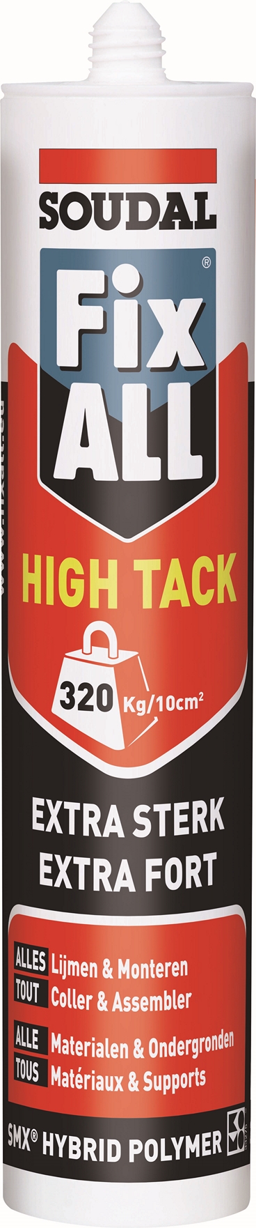 Soudal Fix-all High-Tack 290 ml Transparant