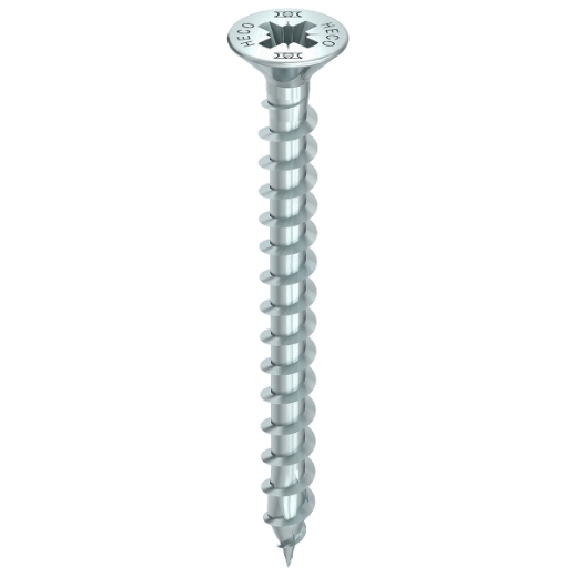 HECO TOPIX-Plus Spaanplaatschr. 5X40 verzinkt PZD-2 platkop (200)