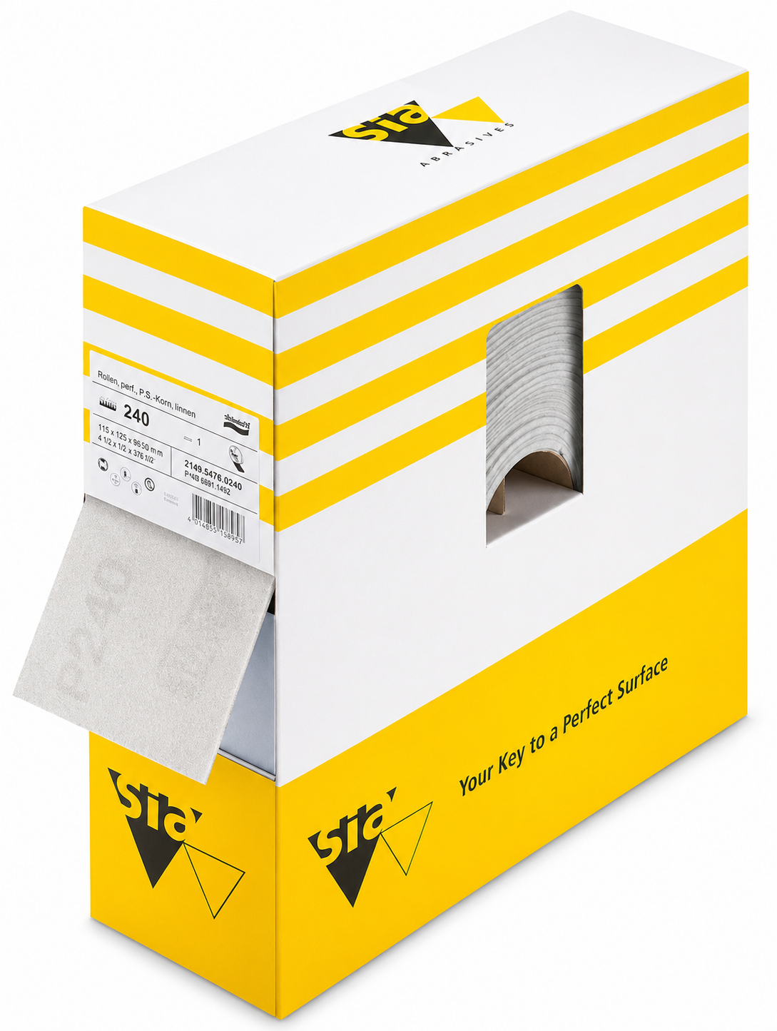 Sia 1950 Siaspeed Siasoft Schuurrol 115mm x 25m P400