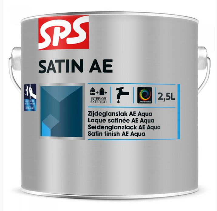 Sps Satin AE 2,5 liter RAL9016