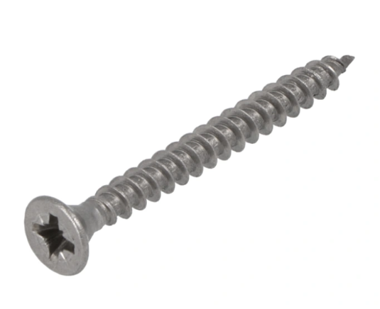 Spaanplaatschroef 4.0X50 RVS-A2 PZ-2 Platkop (200x) Proftec