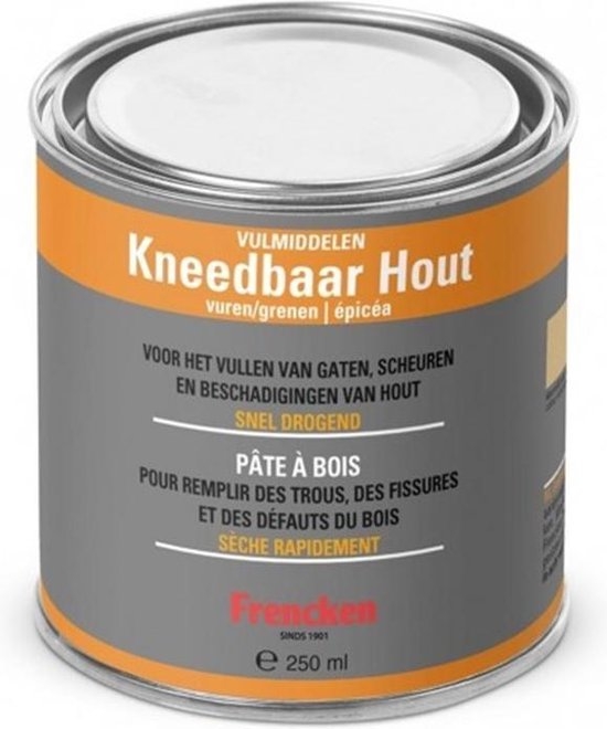 Frencken kneedb hout vuren/grenen 250 ml