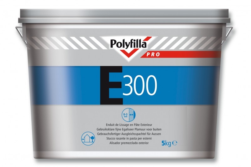 Polyfilla Pro E300 Outdoor Filler and Leveling Compound 5 kg Polyfilla Pro E300 Outdoor Filler and Leveling Compound 5 kg