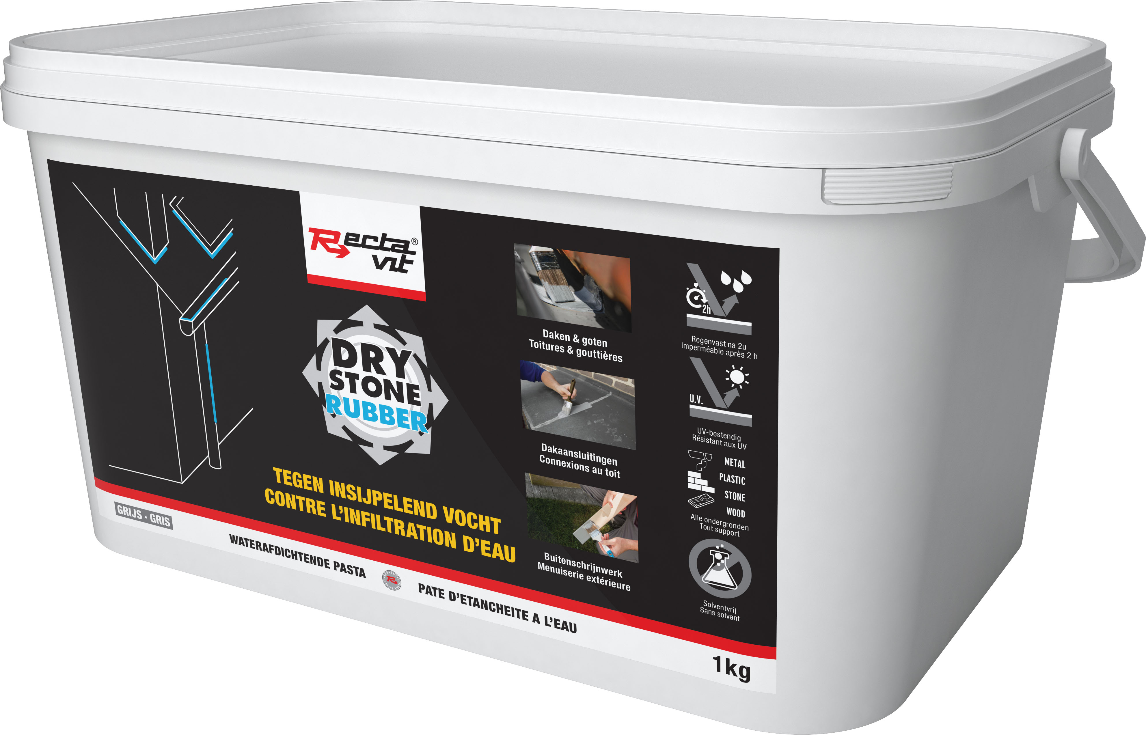 Rectavit Drystone rubber 1kg
