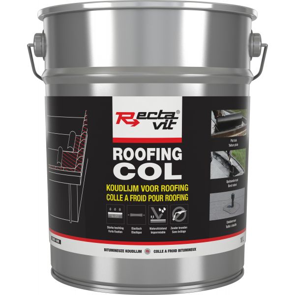 Rectavit Roofing Col Zwart 10L Rectavit Roofing Col Zwart 10L