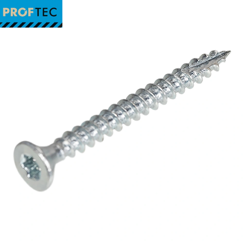 Spaanplaatschroef 3.0X16 Verzinkt TX-10 Platkop (200x) Proftec