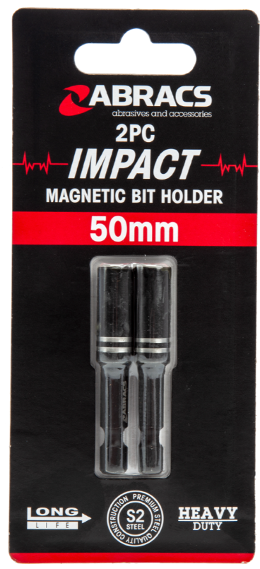 Abracs Magnetische Bithouder 50mm (2 stuks) Abracs Magnetische Bithouder 50mm (2 stuks)