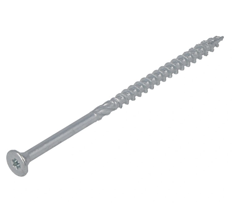 Spaanplaatschroef 5.0X50/30 Verzinkt TX-20 Platkop+snijp. (200x) Proftec