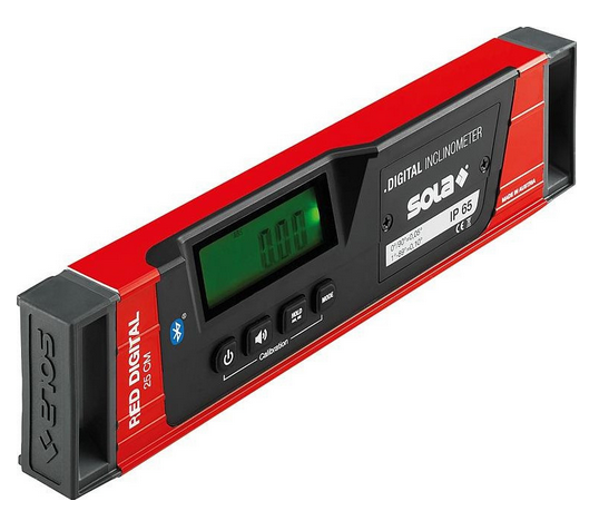 Sola elektronische hellingwaterpas RED 25