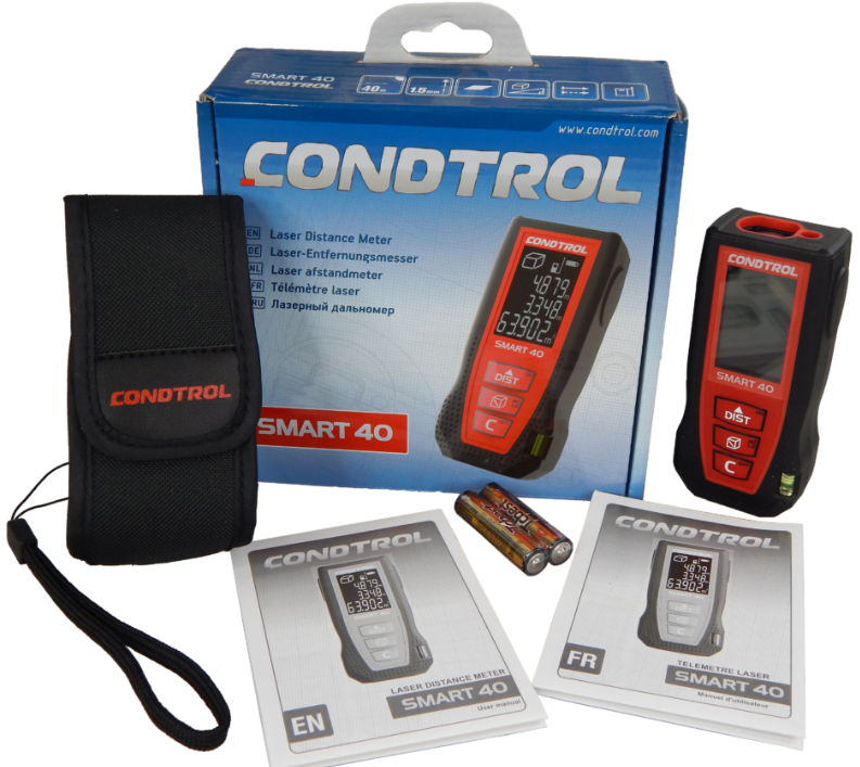 Condtrol Smart 40 Laser Afstandsmeter - 0,05-40 m