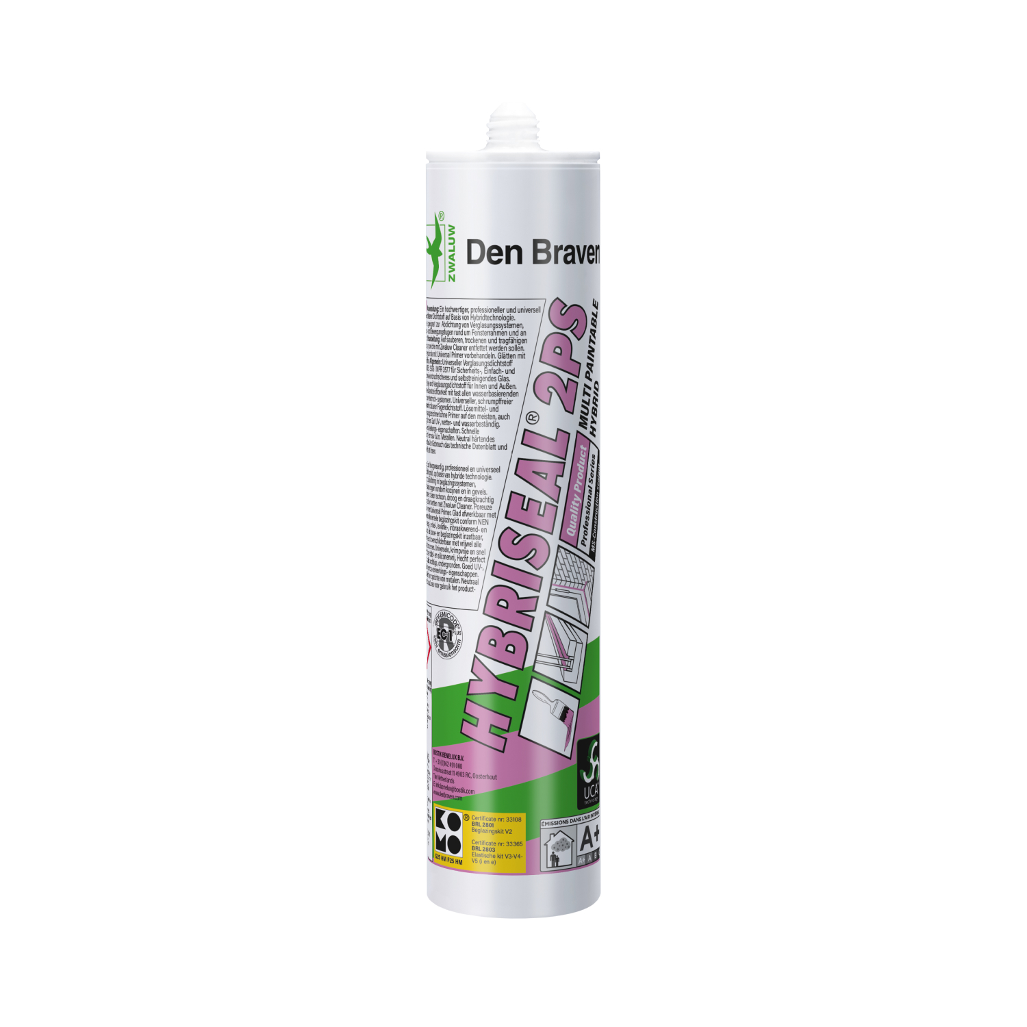 Zwaluw Hybriseal 2PS 290 ml Ral9001 creme/wit