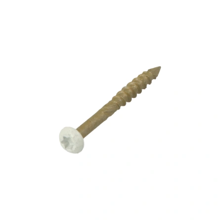 Gevelschroef 4.0X50/28 AR-bronze CK Wit TX15 Dynaplus (200)