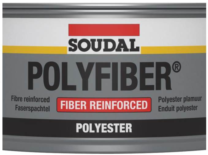 Soudal Polyfiber Gray 0.5kg Soudal Polyfiber Gray 0.5kg