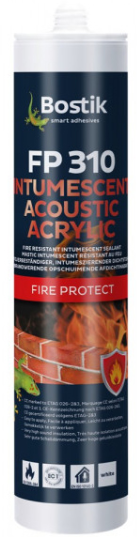 Bostik FP310 Fire-Resistant Intumescent Acrylic Sealant 310 ml