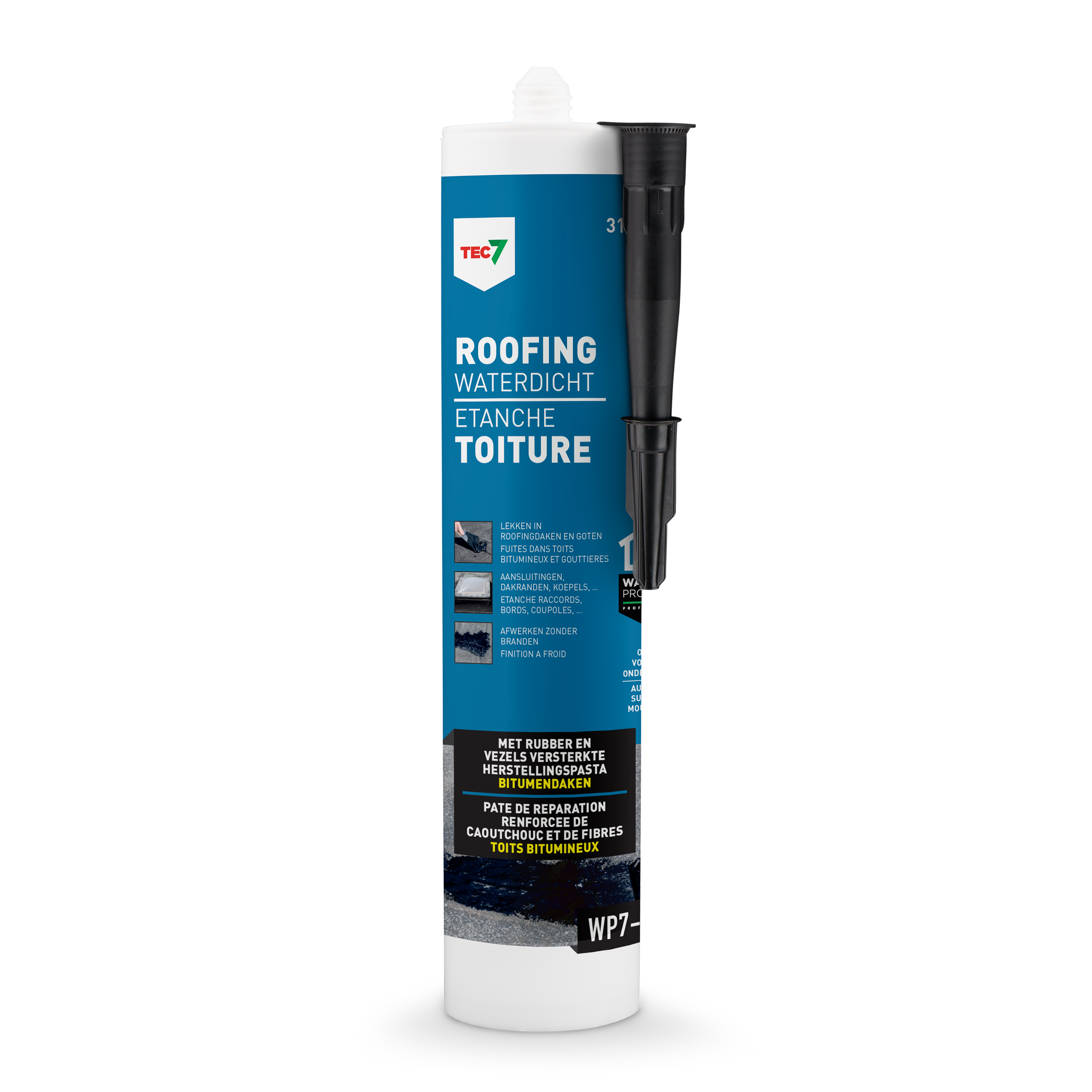 Tec7 WP7-301 Roofing Waterdicht 310ml Tec7 WP7-301 Roofing Waterdicht 310ml