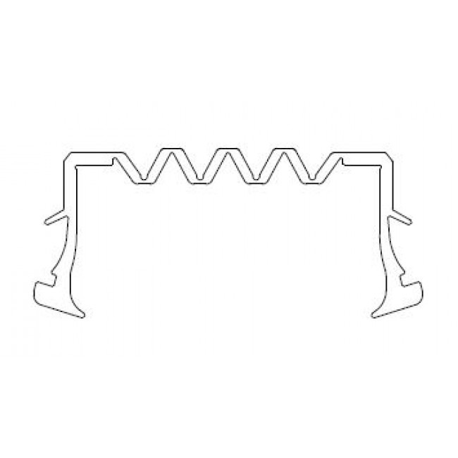 Renson Beglazingsrubber glas 36-40-44 mm Renson Beglazingsrubber glas 36-40-44 mm