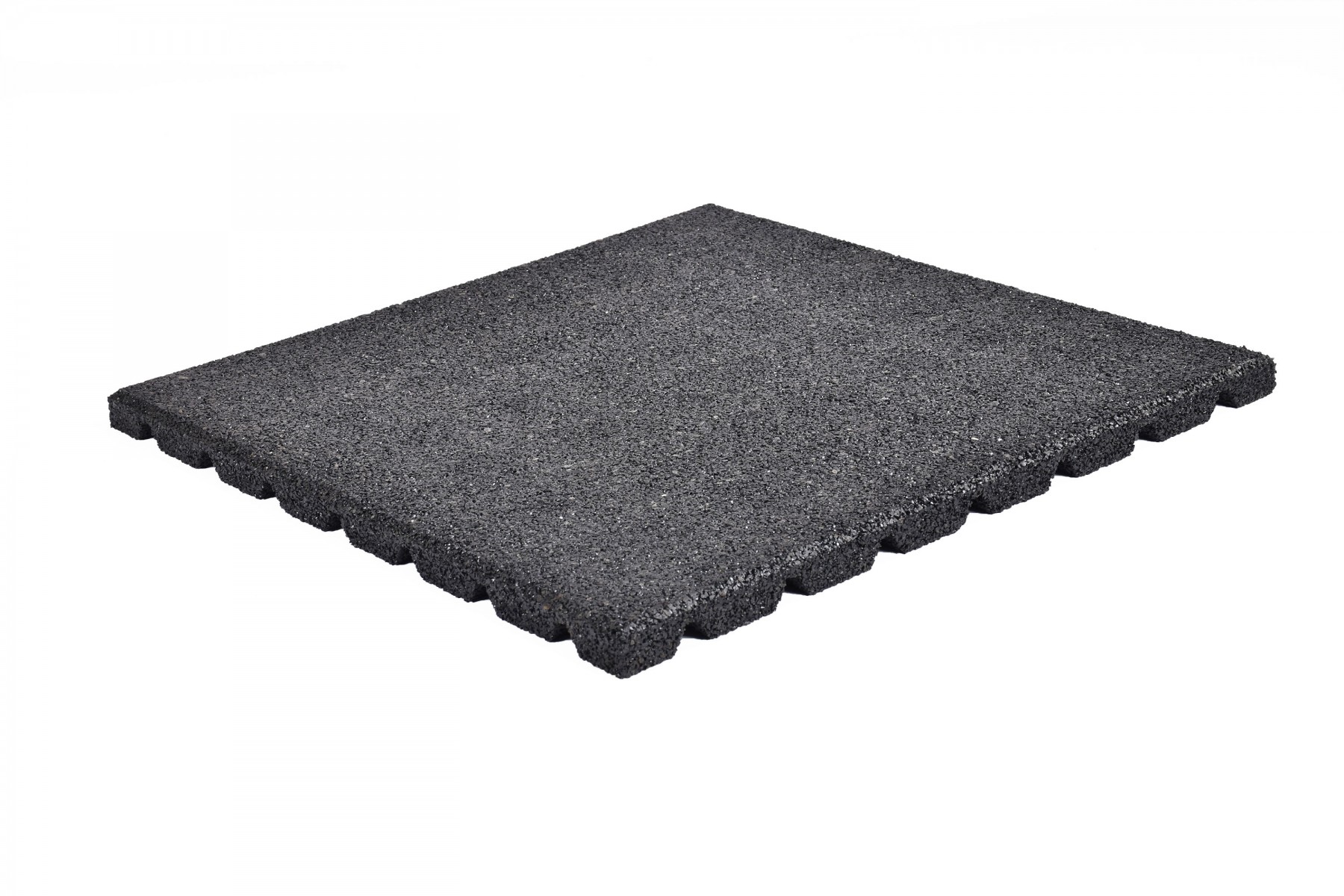 Rubbertegel 50 x 50 x 3 cm 4 st/m2 Zwart Rubbertegel 50 x 50 x 3 cm 4 st/m2 Zwart