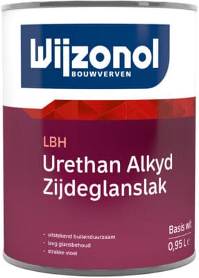 Wijzonol LBH Urethan Alkyd Zijdeglanslak 1 ltr RAL9016