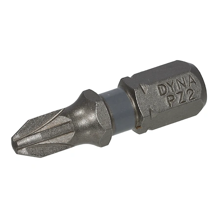 Dynaplus Schroefbit 25MM PZ-2 Grijs (10)