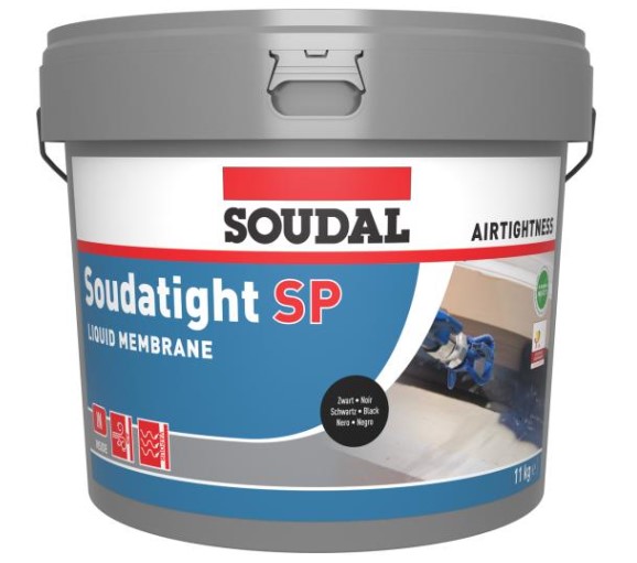 Soudal Soudatight SP 11kg Zwart Soudal Soudatight SP 11kg Zwart