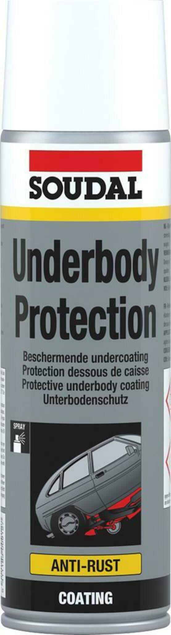 Soudal Underbody Protection Zwart 500ml