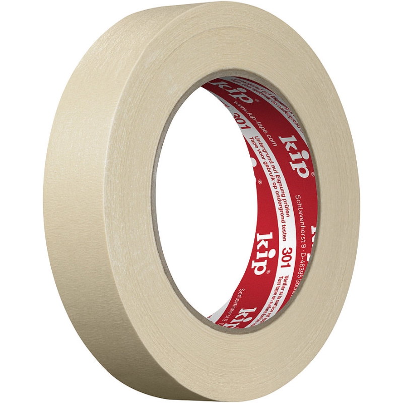 304 Kip Masking tape 24mm/50m (standaardkwaliteit - beige)