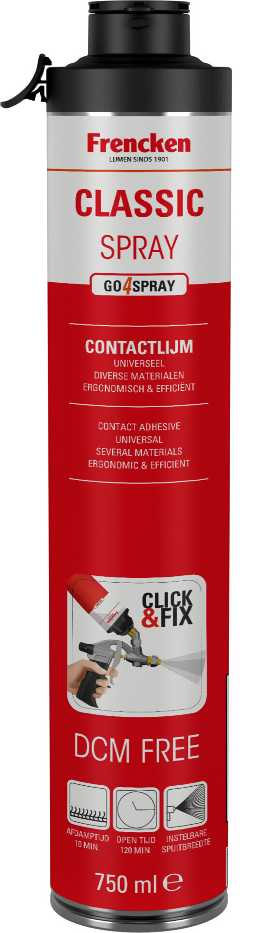 Frencken Click&Fix CF1212 Classic Spray 750ml