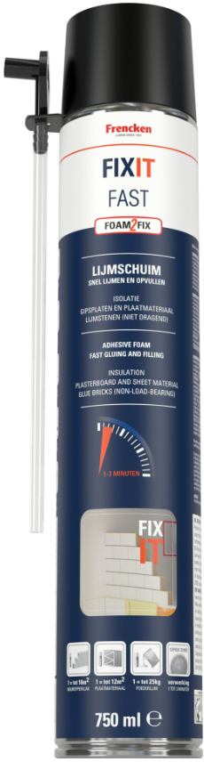 Frencken FIXIT Fast (Manueel) 750ml Frencken FIXIT Fast (Manueel) 750ml