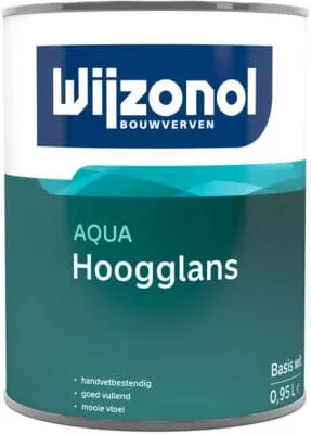 Wijzonol Aqua Hoogglans 1 ltr U4.15.10 Gelders Blauw Wijzonol Aqua Hoogglans 1 ltr U4.15.10 Gelders Blauw