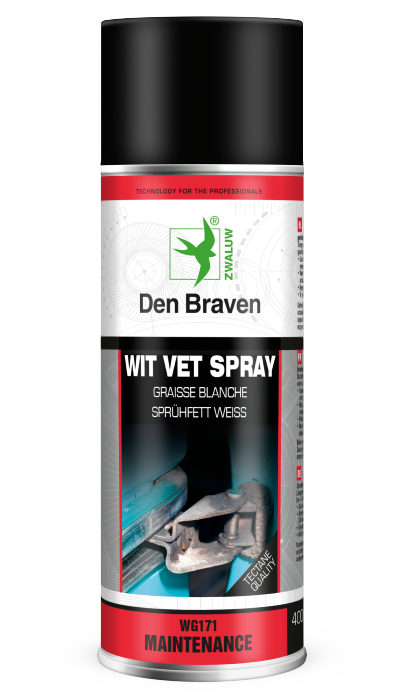 Zwaluw White Grease Spray 400ml