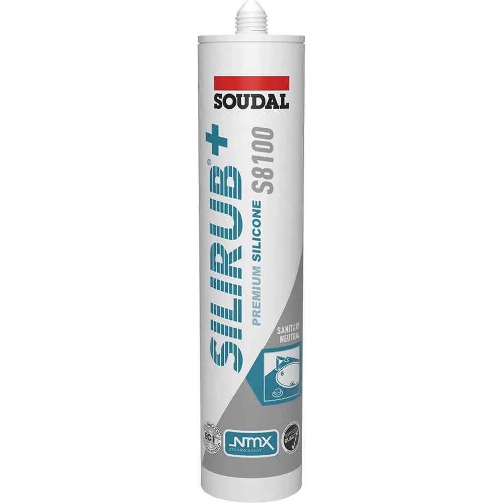 Soudal Silirub+ S8100 300 ml Ral9002 Grey White