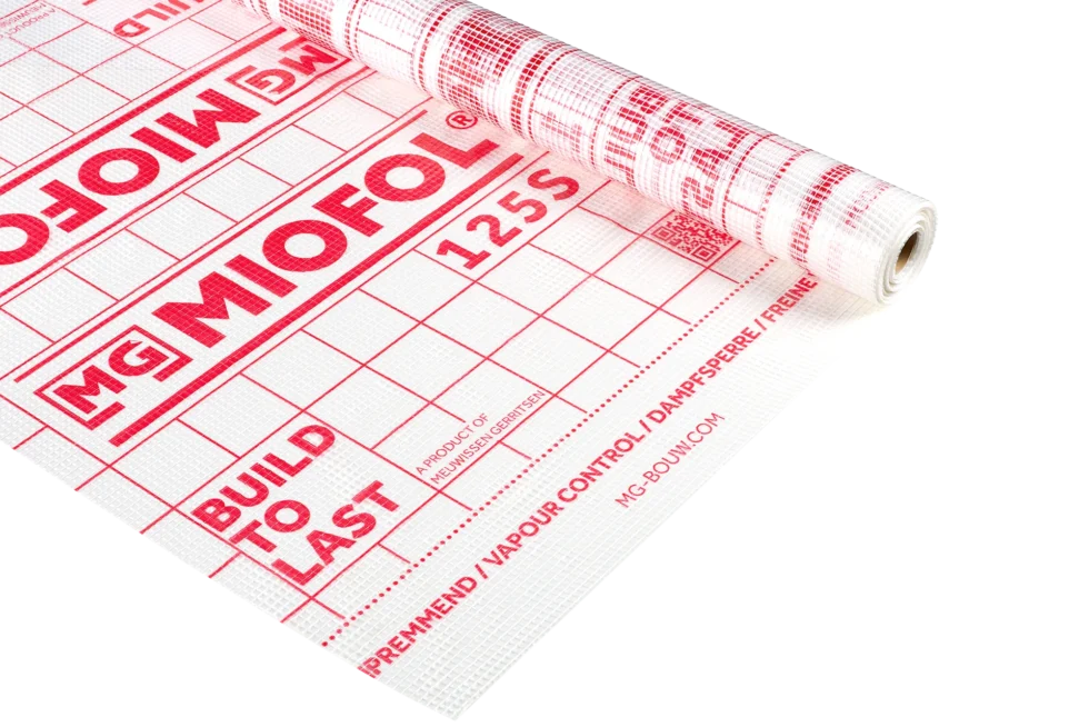 Miofol 125S Dampremmende folie - 1,5 x 25m 