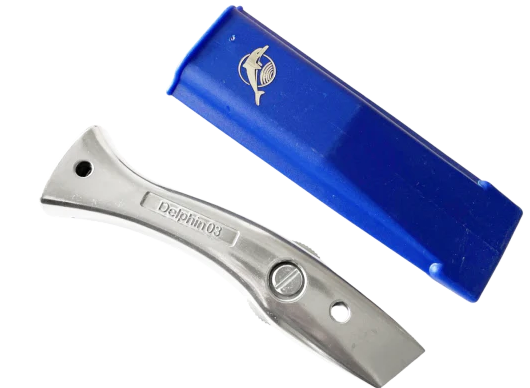 Delphin Knife Grey + Holder Delphin Knife Grey + Holder
