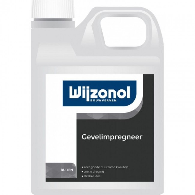 Wijzonol Gevelimpregneer 5 ltr blank (transparant)