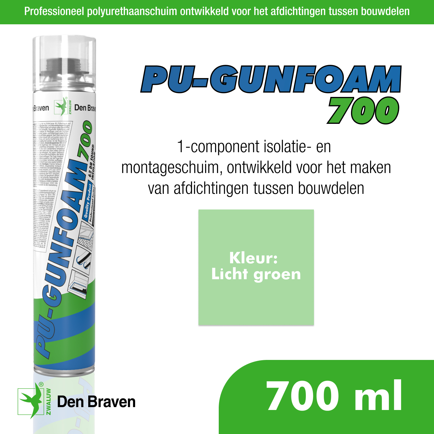 Zwaluw PU-Foam Gun 700 ml