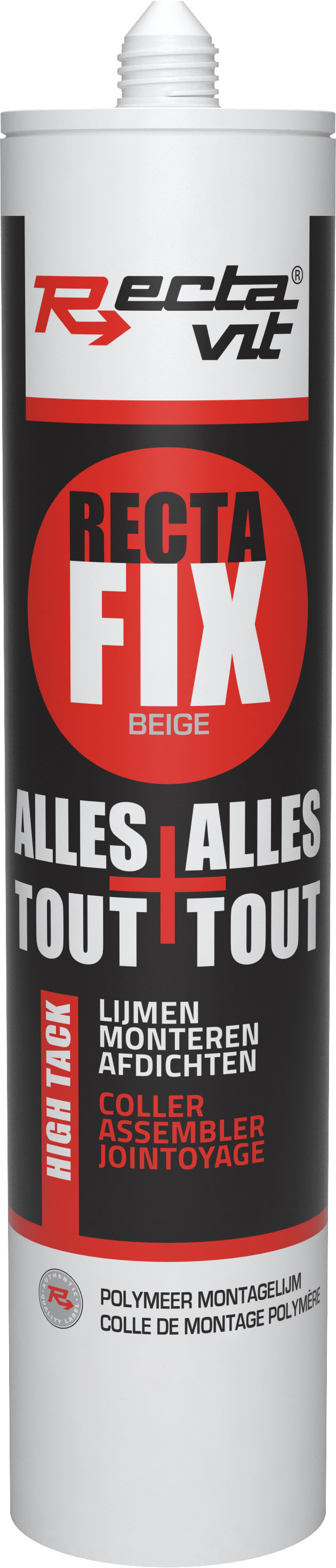 Rectafix High Tack 'Alles + Alles' 290ml Wit 