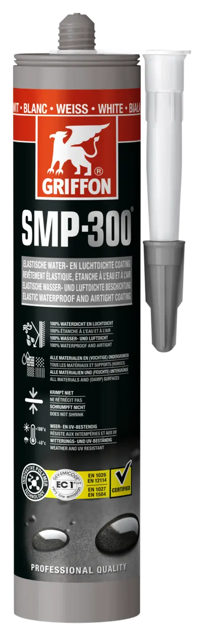Griffon SMP-300 Water- en Luchtdichte Coating Grijs 290ml